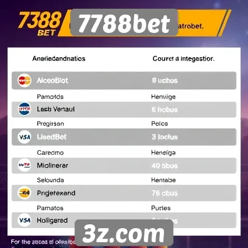 Métodos de pagamento aceitos no 7788bet